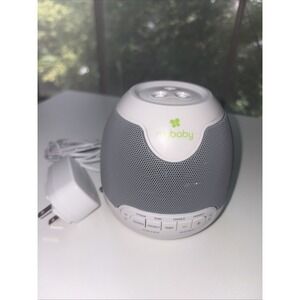 HOMEDICS MY BABY SOUNDSPA LULLABY MYB-S305A SOUND MACHINE PROJECTOR WHITE TESTED